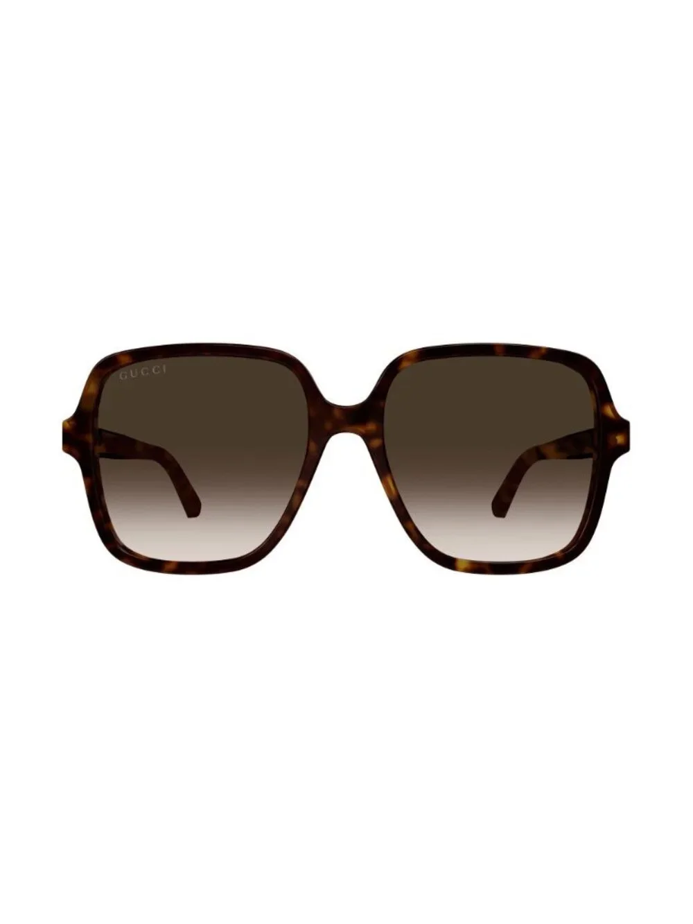 New Gucci Women's Sunglasses Havana Square Brown Lens Acetate Frame GG1189SA 003
